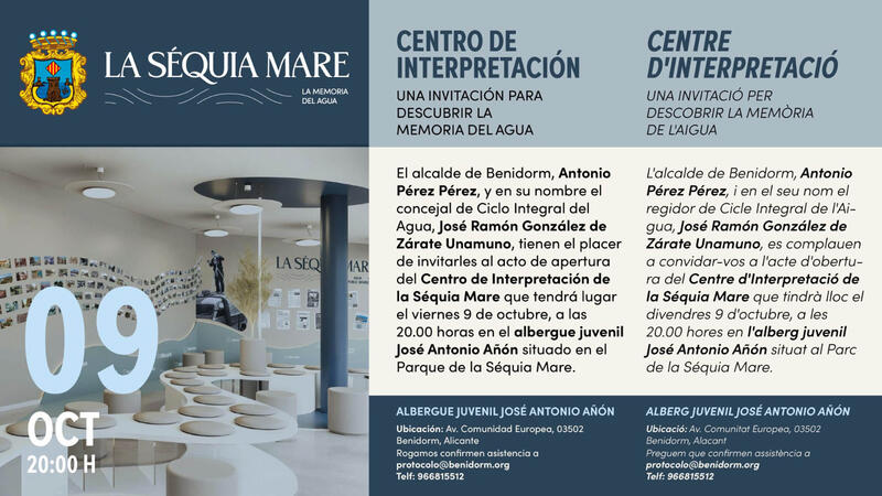 Albergue Juvenil José Antonio Añón Ramón Centro de Interpretación Séquia Mare